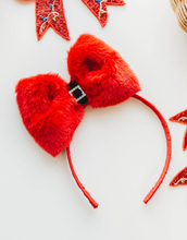 Load image into Gallery viewer, Santa Christmas Headband