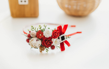 Load image into Gallery viewer, Evangeline Headband - Santa