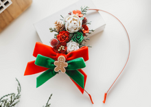 Load image into Gallery viewer, Evangeline Headband - Gingerbread Joy