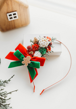 Load image into Gallery viewer, Evangeline Headband - Gingerbread Joy