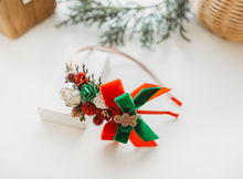 Load image into Gallery viewer, Evangeline Headband - Gingerbread Joy