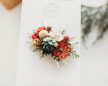 Load image into Gallery viewer, Elliot Christmas Hair Clip - Poinsettia