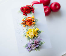 Load image into Gallery viewer, Rainbow Hair Clip SET - Back to School