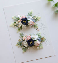 Load image into Gallery viewer, Valerie - Floral Clip Set