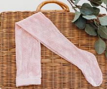 Load image into Gallery viewer, Carol Lace Floral Tights - Mauve