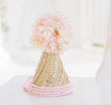 Load image into Gallery viewer, Party Hat - Pink and Gold