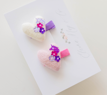 Load image into Gallery viewer, Unicorn Heart - Sequin Clip Set