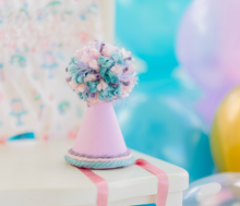 Load image into Gallery viewer, Party Hat - Blueberry Swirl