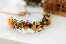 Load image into Gallery viewer, Sunflowers Crown - Fall