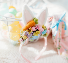 Load image into Gallery viewer, Esther Style Bunny Ears - Carrot - PREORDER