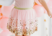 Load image into Gallery viewer, Gold Blush Sequin Tutu