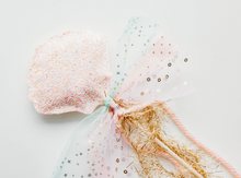 Load image into Gallery viewer, Seashell Wand - Glitter Pink Confetti