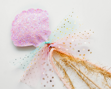Load image into Gallery viewer, Seashell Wand - Festive Purple