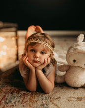 Load image into Gallery viewer, Reine Gold Lace Headband