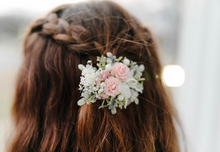 Load image into Gallery viewer, Calla Pink Floral Clips