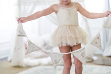 Load image into Gallery viewer, Embroidery Bunting Flag Banner