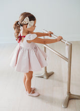 Load image into Gallery viewer, Rainbow Hand Embroidery Hair Bow