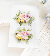 Load image into Gallery viewer, Maddie Floral Clip Set