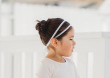 Load image into Gallery viewer, Lucy White Lace Headband