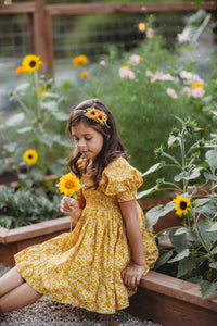 Ella Headband  - Sunflower
