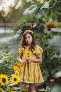 Ella Headband  - Sunflower
