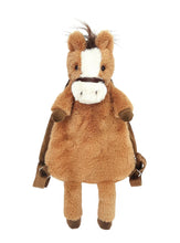 Load image into Gallery viewer, TRUFFLES HORSE PLUSH BACKPACK
