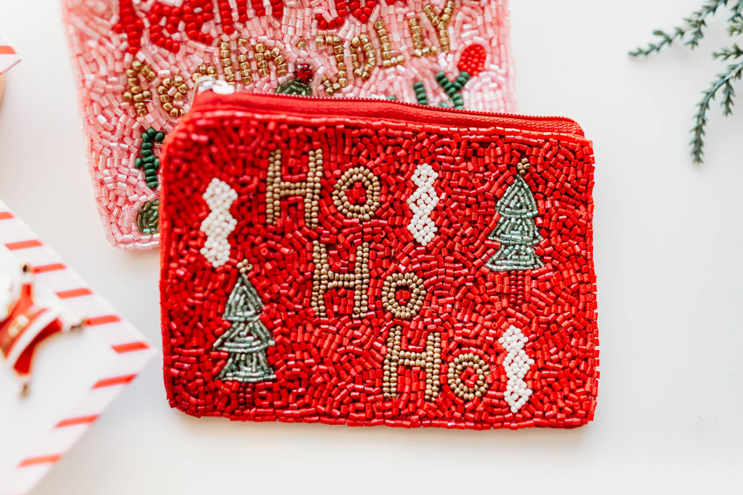 HO HO HO Coin Bag