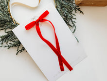Load image into Gallery viewer, Tally hair bow - Red
