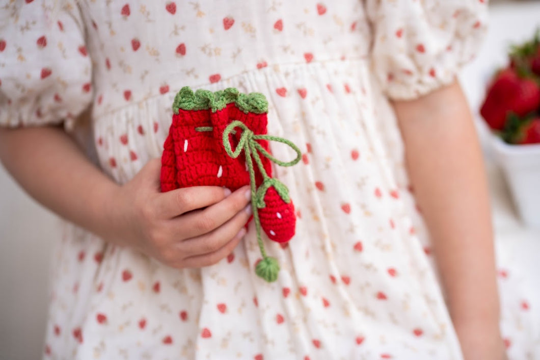 Coin Bag - strawberry
