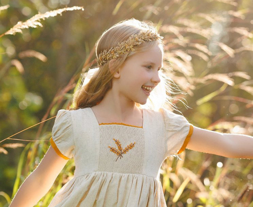 Harvest Of Grain Flower Crown