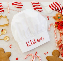 Load image into Gallery viewer, Chef Personalized Hat
