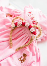Load image into Gallery viewer, Nani Bear Headband - Valentines
