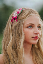 Load image into Gallery viewer, Ella Headband Headband - Raspberry
