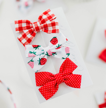 Load image into Gallery viewer, Olivia Small Bow  Set -  Summer Picnic
