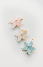 Load image into Gallery viewer, Starfish Faux Leather Clip SET - Sand
