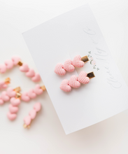 Load image into Gallery viewer, Heart Clip Pink Gingham
