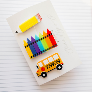 Back to School Supplies - Hair Clip SET