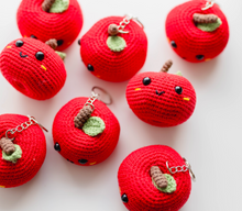 Load image into Gallery viewer, Keychain - Apple Crochet
