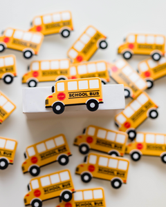 School Bus - Hair Clip