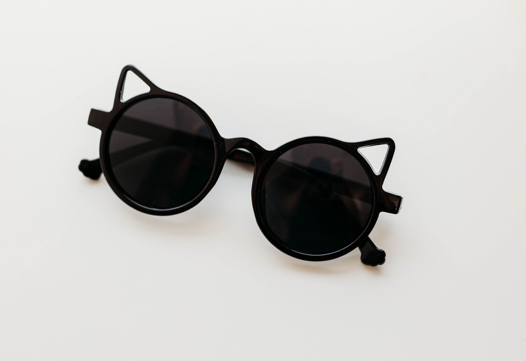 Sunglasses Cat - Black