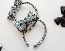 Load image into Gallery viewer, Sandy Headband - Silver Sequin
