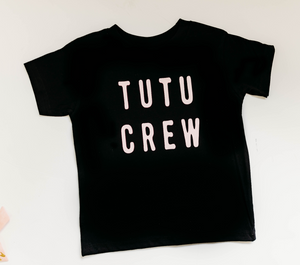 Tutu Crew Tee - Black
