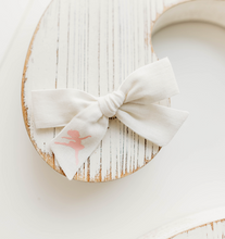 Load image into Gallery viewer, Hope Hair bow - White Ballet
