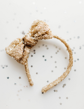 Load image into Gallery viewer, Sandy Headband - Gold Sequin
