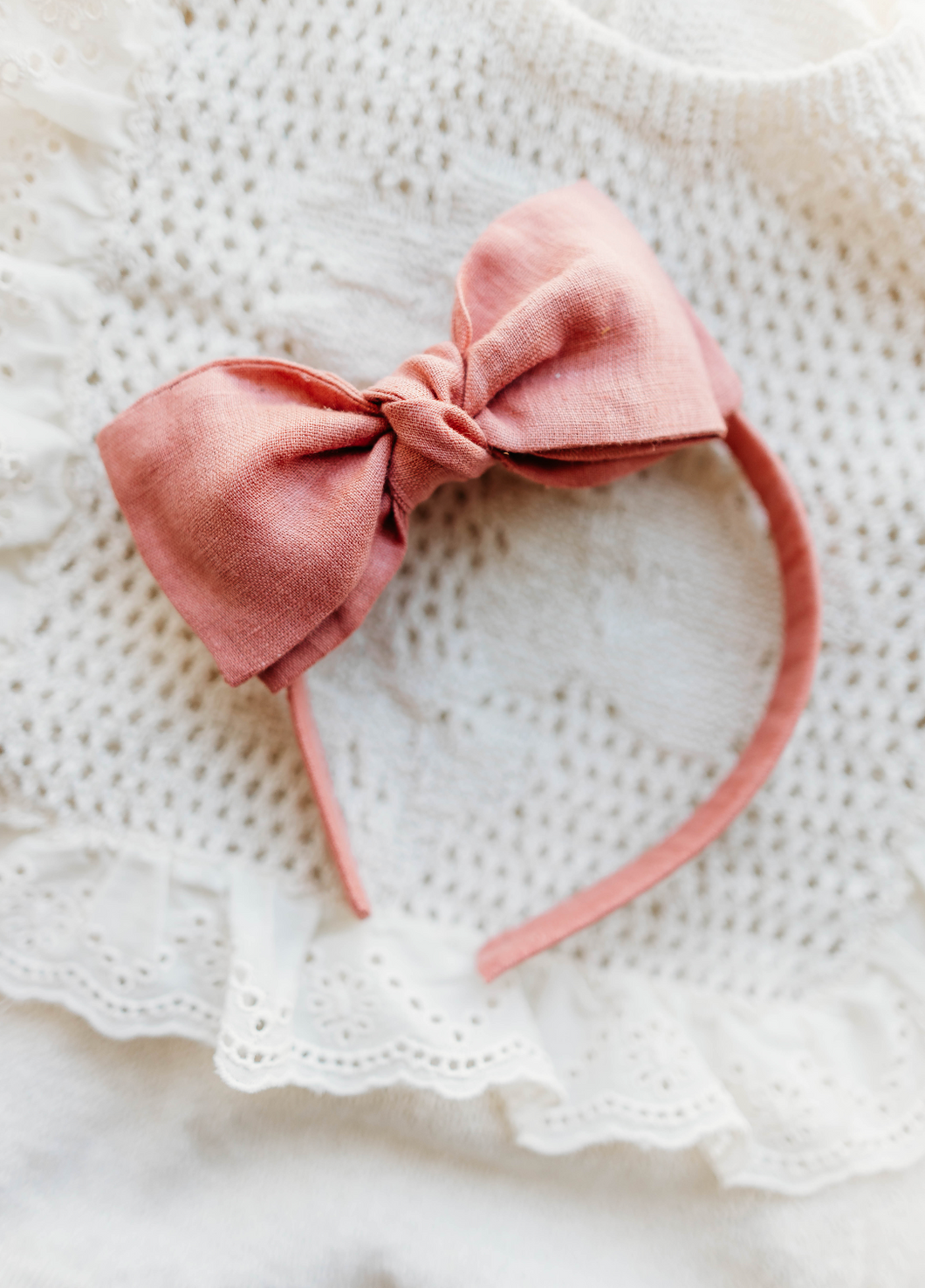 Sandy Headband - Peony Pink