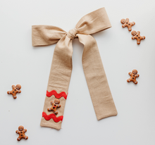 Load image into Gallery viewer, Coco Hair bow - Gingerbread Tan
