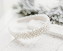 Load image into Gallery viewer, Lillie Pearls Headband
