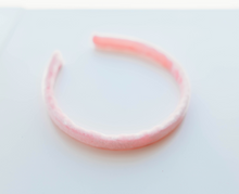 Load image into Gallery viewer, Peppa Velvet Headband - Light Pink
