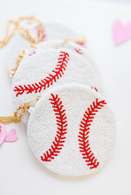 Load image into Gallery viewer, Sequin Coin Bag - Baseball
