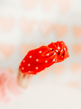 Load image into Gallery viewer, Pink Hearts Headband
